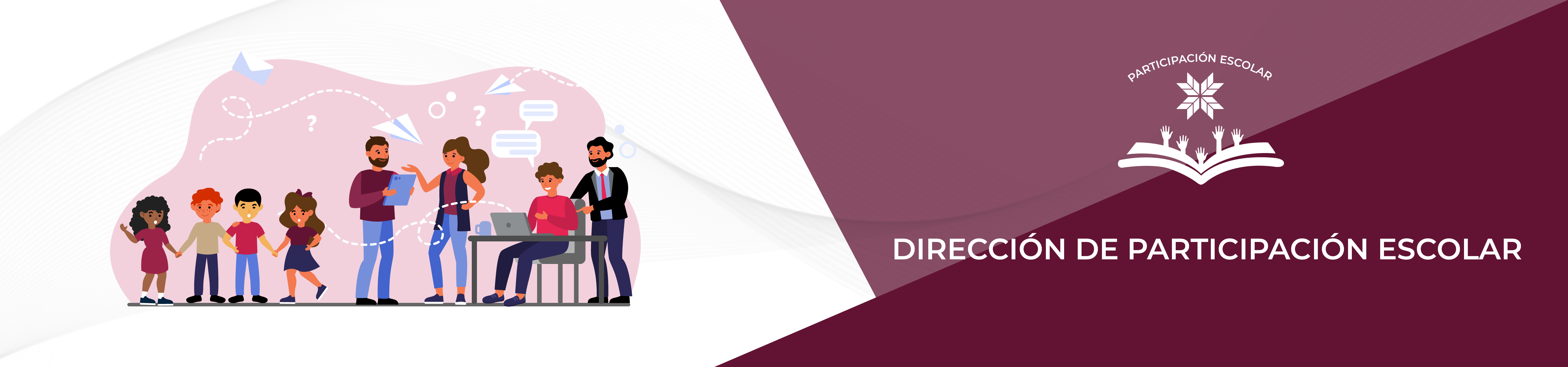 Logo Dirección Participción Escolar
